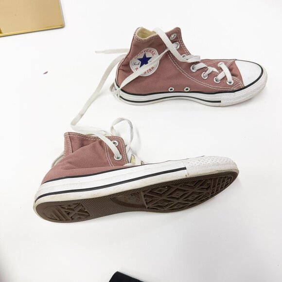 WOMENS BROWN CONVERSE SIZE US 6.5 - Picture 6 of 9